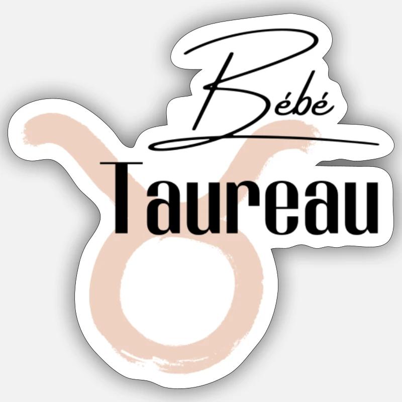 𝒁𝒐𝒅𝒊𝒂𝒄 - Sticker taille S (10 x 10 cm) - blanc mat