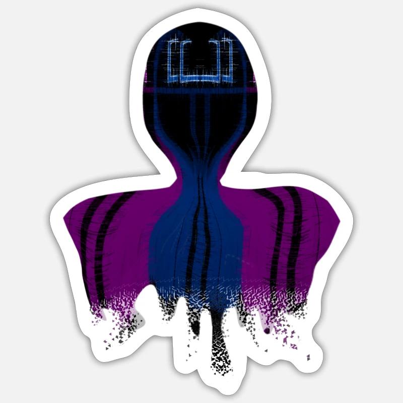 Bakemono Sticker Größe S (10 x 10 cm)