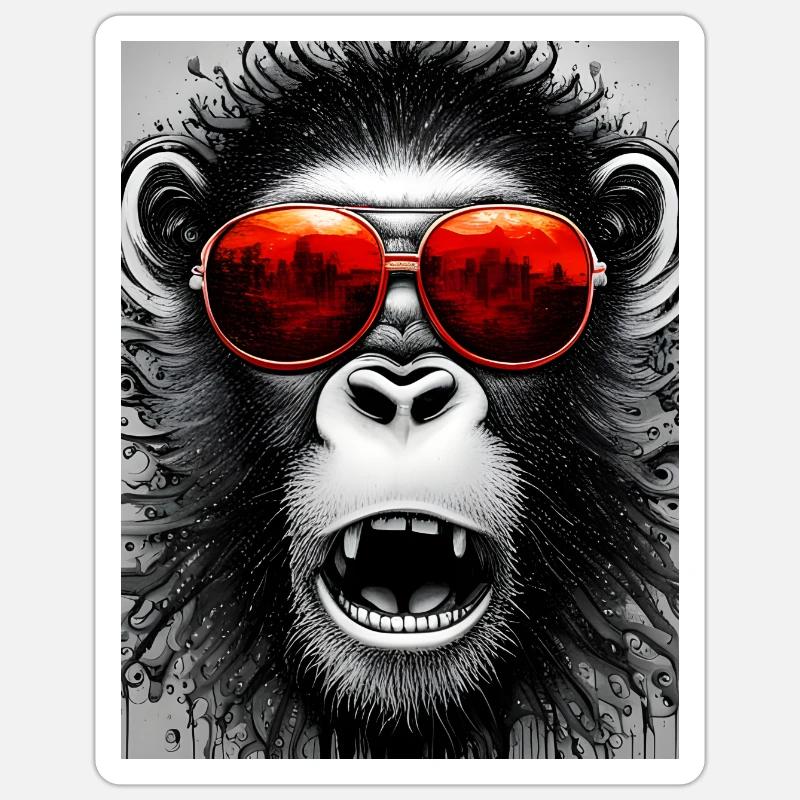 Sticker Größe S (10 x 10 cm) - 