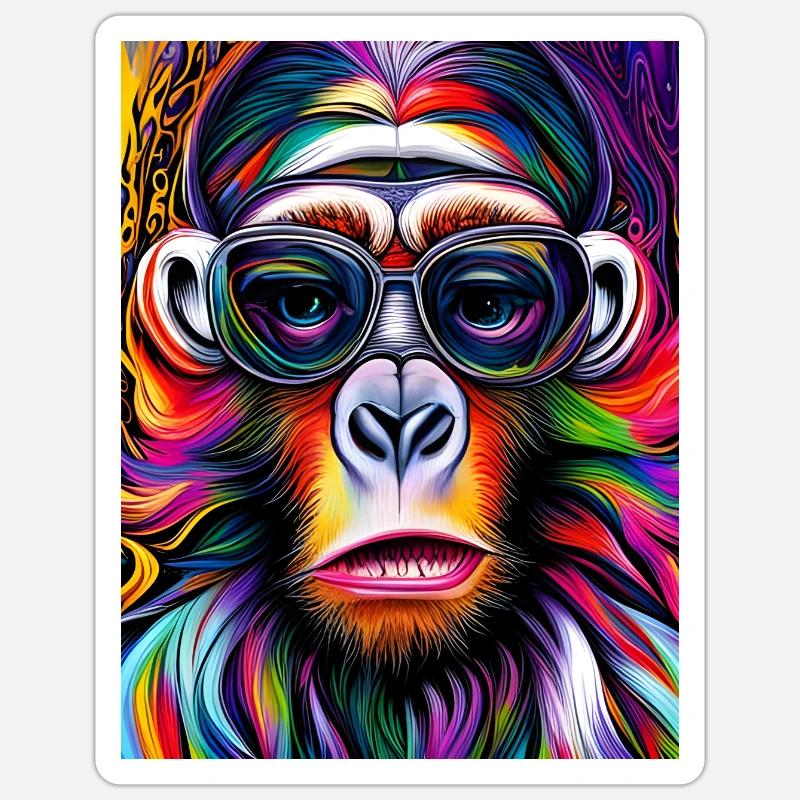 Sticker taille S (10 x 10 cm) - 