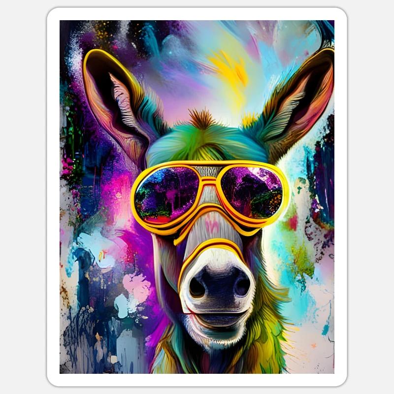 Sticker Größe S (10 x 10 cm) - 