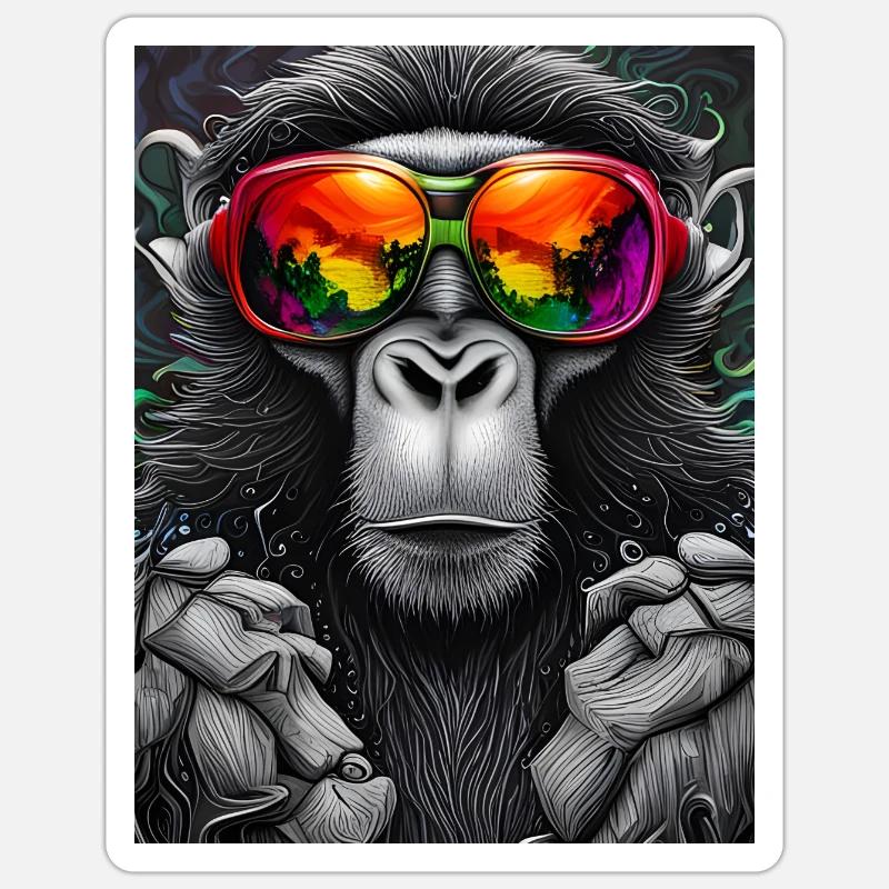 Sticker Größe S (10 x 10 cm) -
