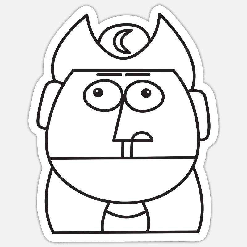 Sticker size S (10 x 10 cm) - 