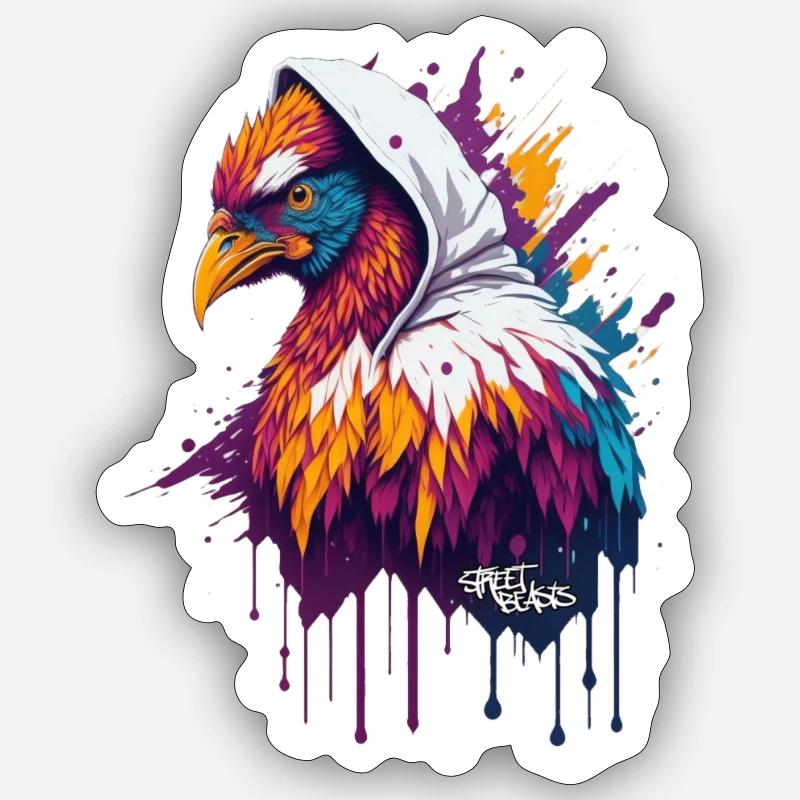 Sticker Größe S (10 x 10 cm) - 