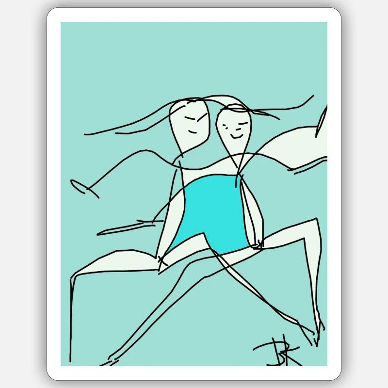 Sticker taille S (10 x 10 cm) - 