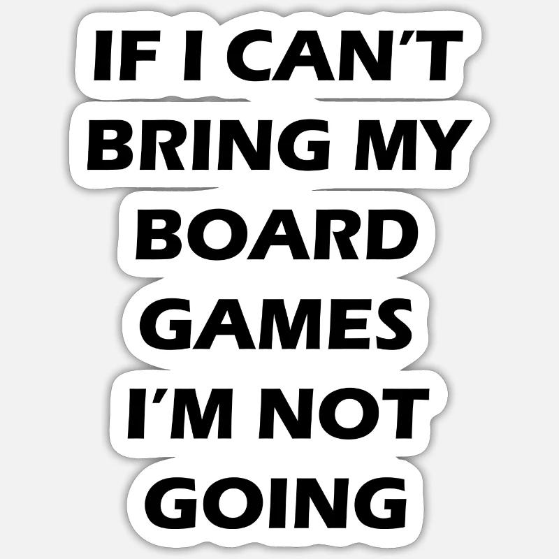 boardgame chess backgammon game night Sticker Größe S (10 x 10 cm)