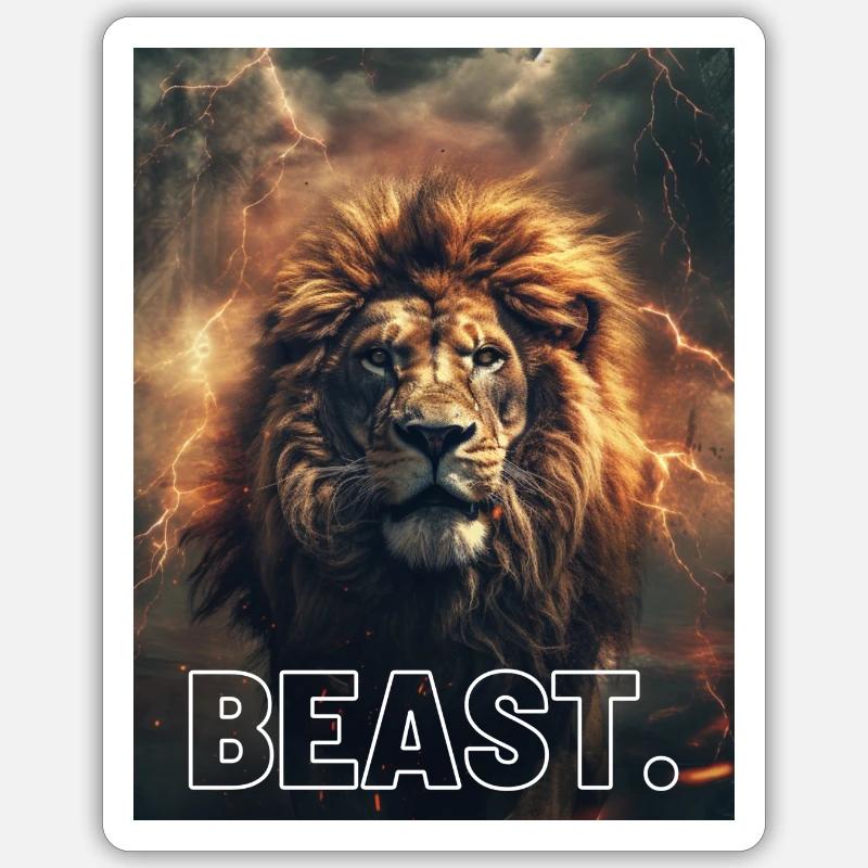 Sticker Größe S (10 x 10 cm) - 