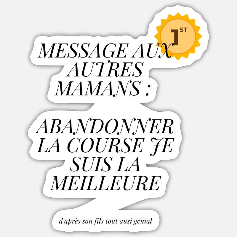 Sticker taille S (10 x 10 cm) - 