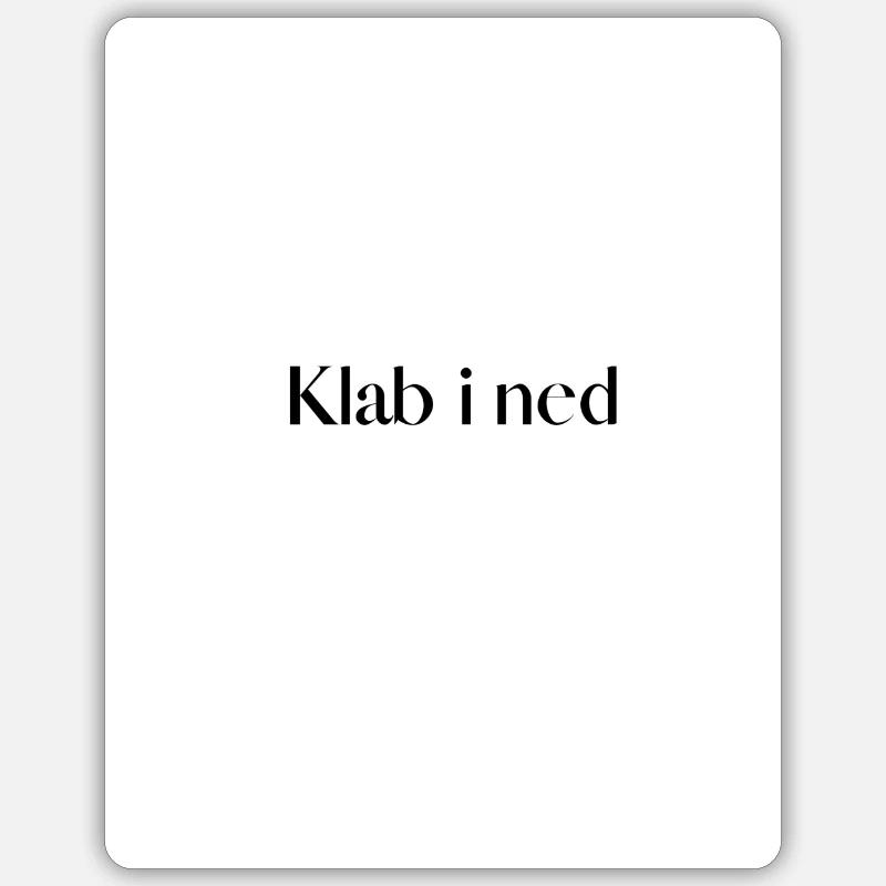 klab i net Sticker Größe S (10 x 10 cm)