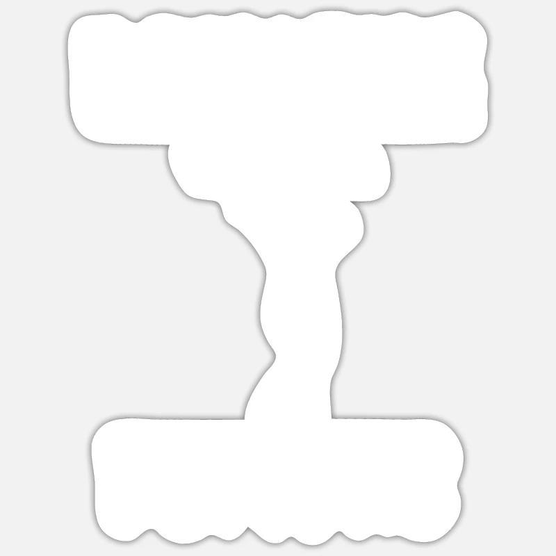 Dancing Dance Music - Sticker size S (10 x 10 cm) - white matte