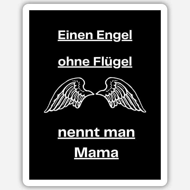 Schöner Spruch Mutter Sticker Größe S (10 x 10 cm)