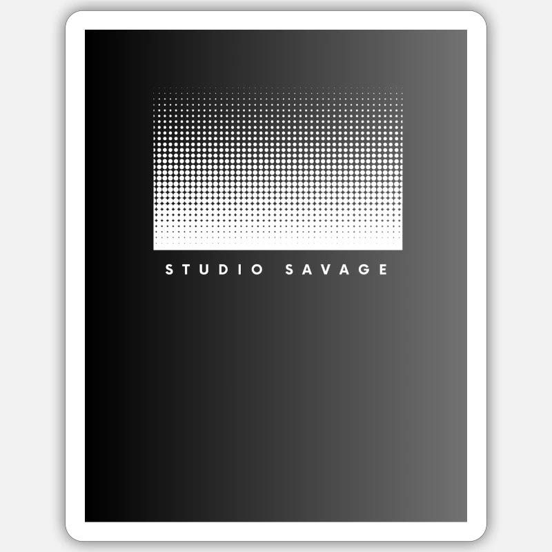 studio savage Sticker taille S (10 x 10 cm)