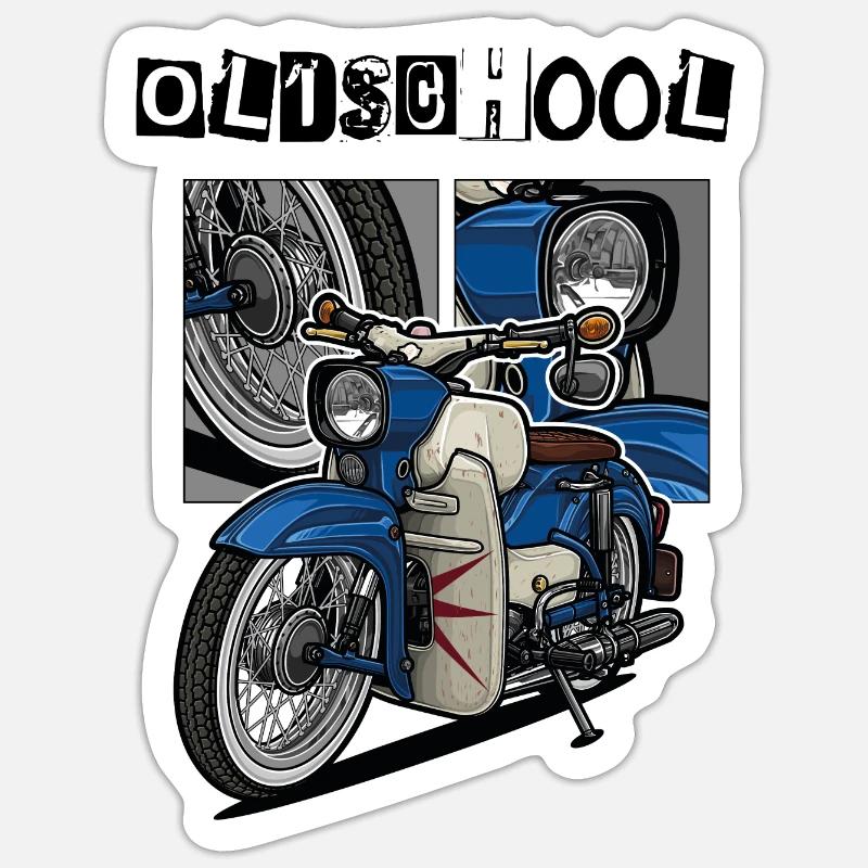 Épervier // Illustration - Sticker taille S (10 x 10 cm) - blanc mat