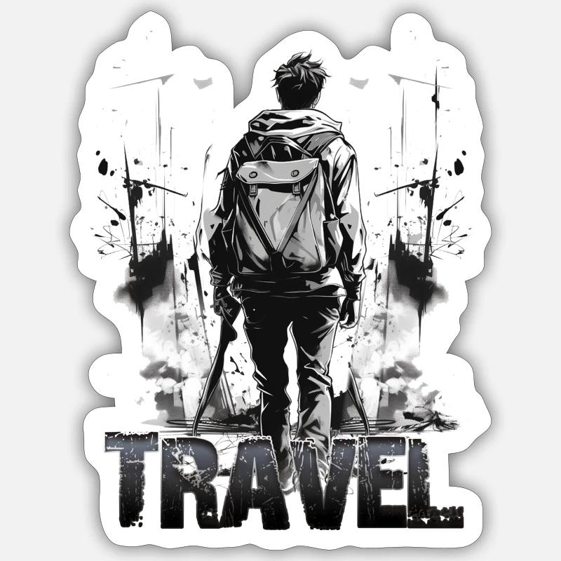Sticker taille S (10 x 10 cm) - 