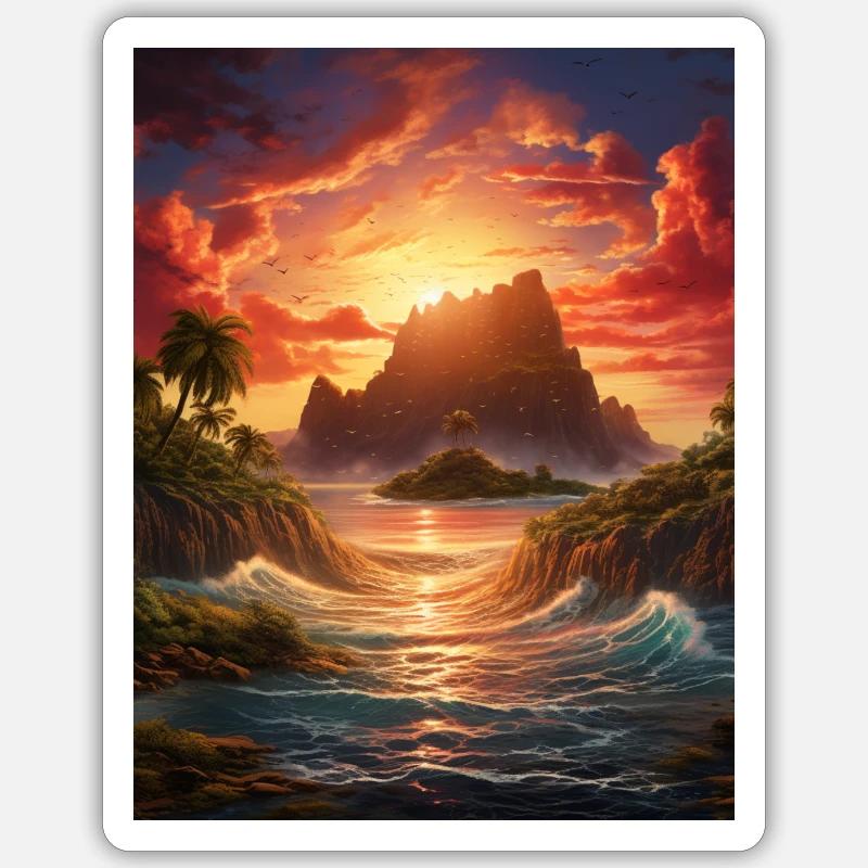 Sticker Größe S (10 x 10 cm) - 