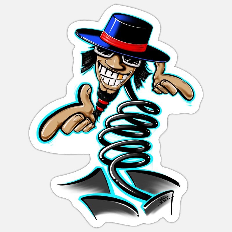 Sticker taille S (10 x 10 cm) - 