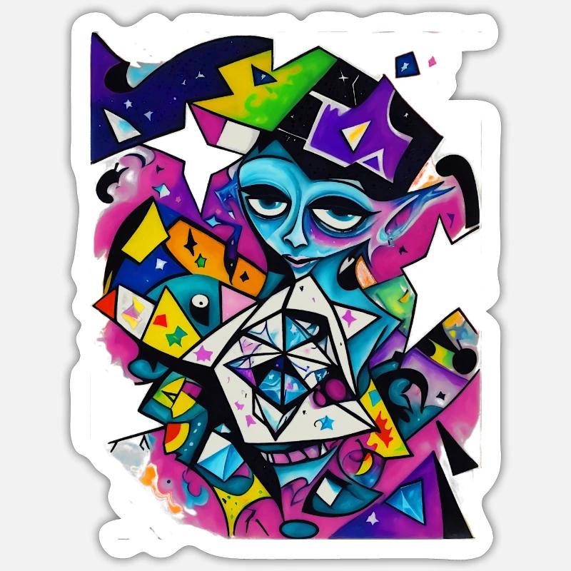 Sticker taille S (10 x 10 cm) - 