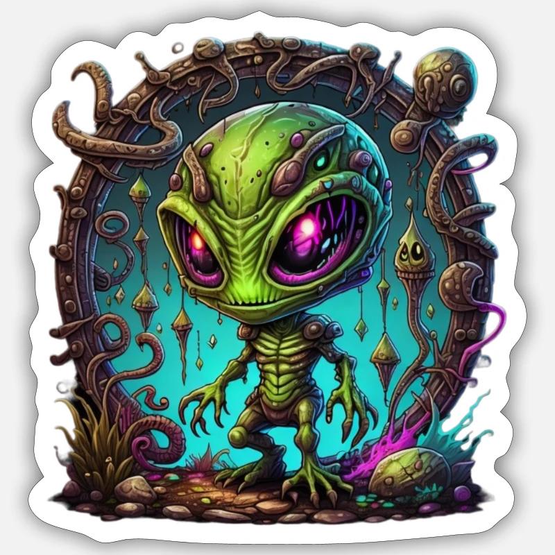Sticker Größe S (10 x 10 cm) - 
