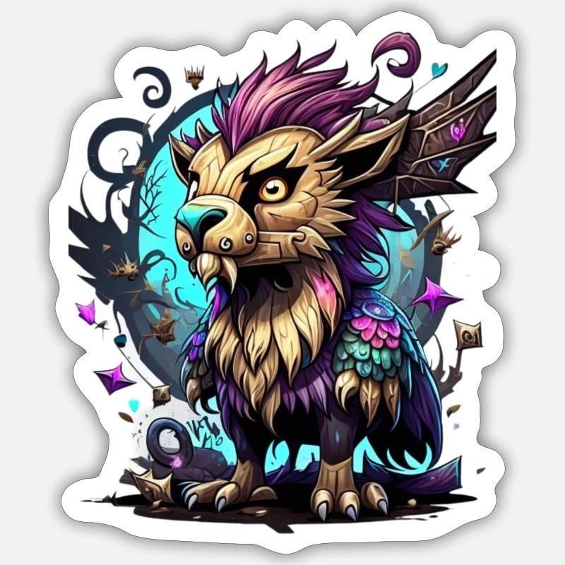 Sticker Größe S (10 x 10 cm) - 