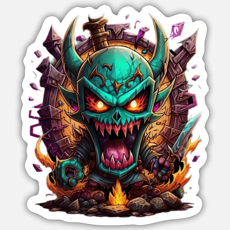Sticker taille S (10 x 10 cm) - 
