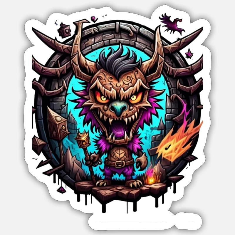 Sticker Größe S (10 x 10 cm) - 