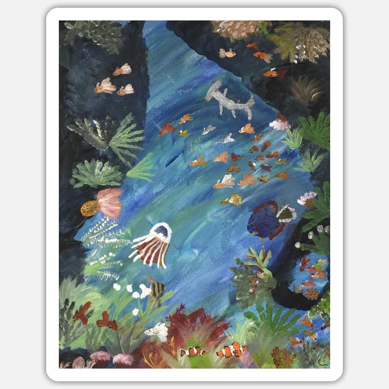 Sticker Größe S (10 x 10 cm) - 