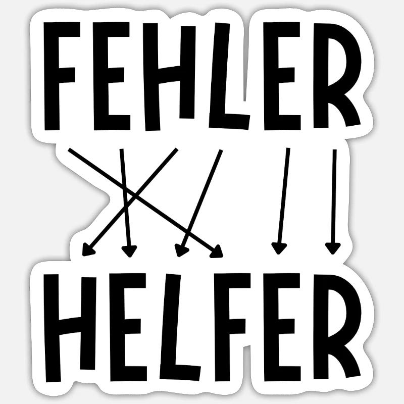 Sticker Größe S (10 x 10 cm) - 