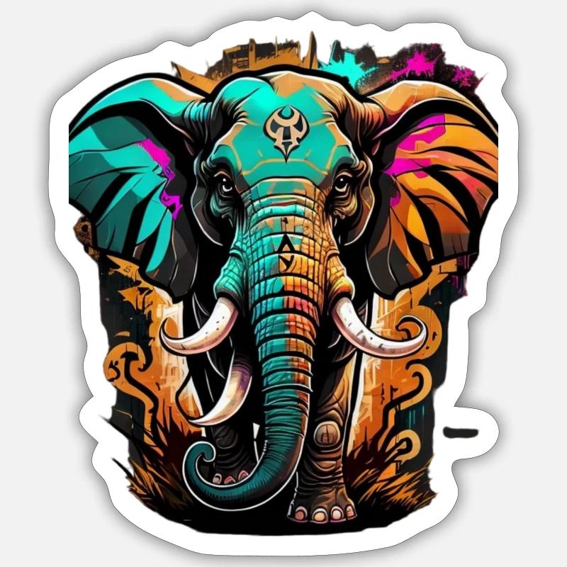 Sticker taille S (10 x 10 cm) - 