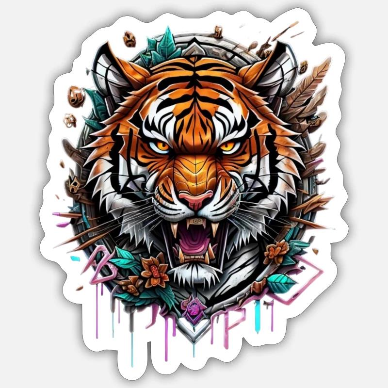 Sticker Größe S (10 x 10 cm) - 