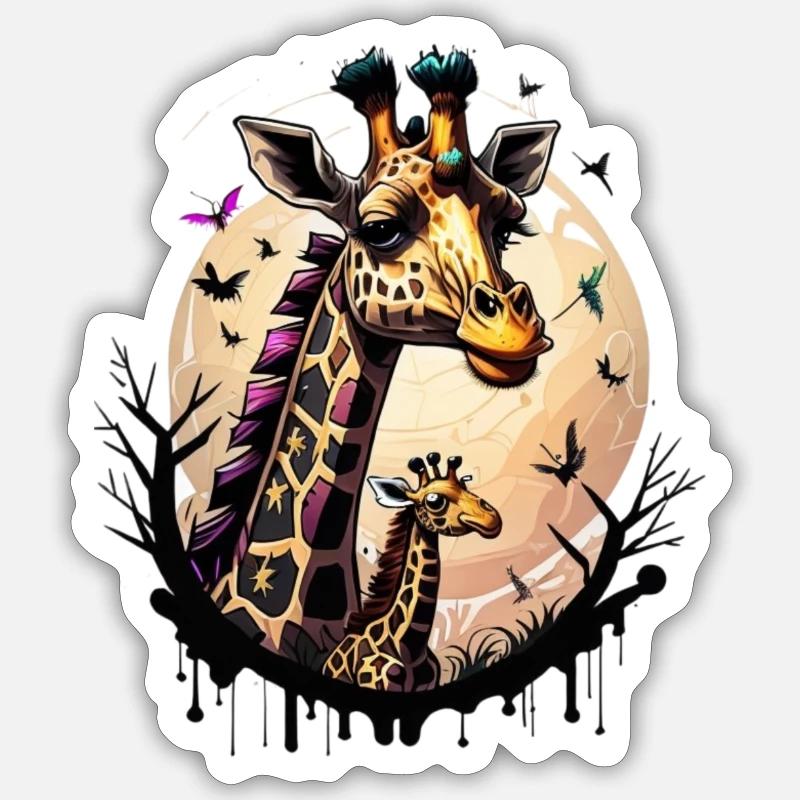 Sticker Größe S (10 x 10 cm) - 
