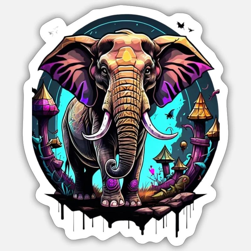 Sticker taille S (10 x 10 cm) - 