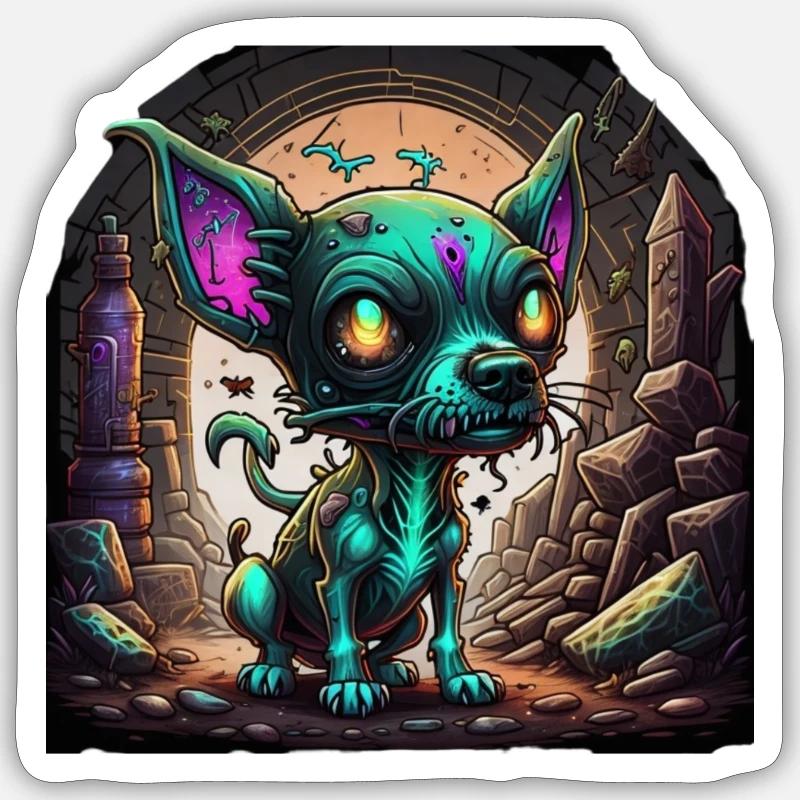 Sticker taille S (10 x 10 cm) - 