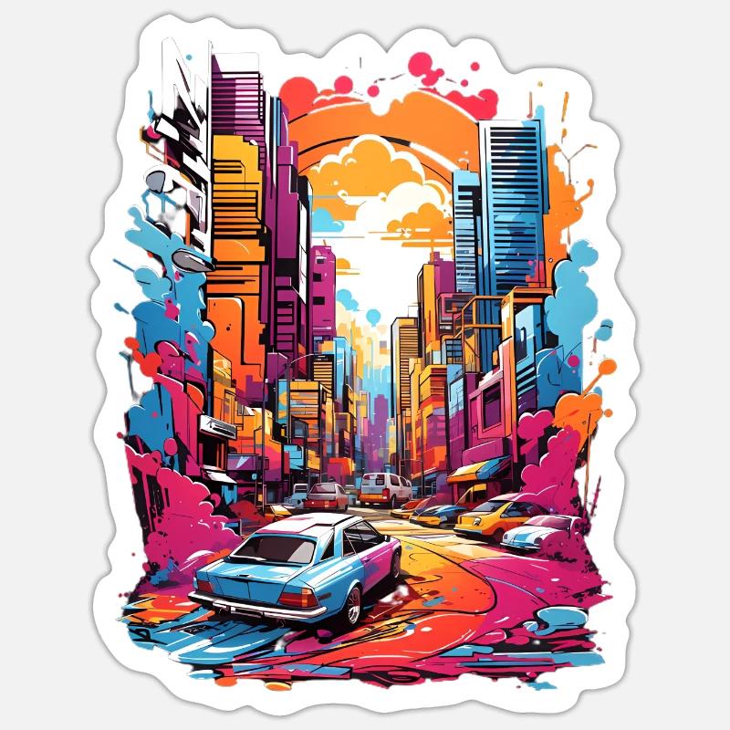 Sticker Größe S (10 x 10 cm) - 