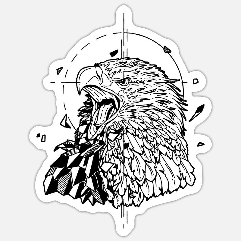 Sticker Größe S (10 x 10 cm) - 