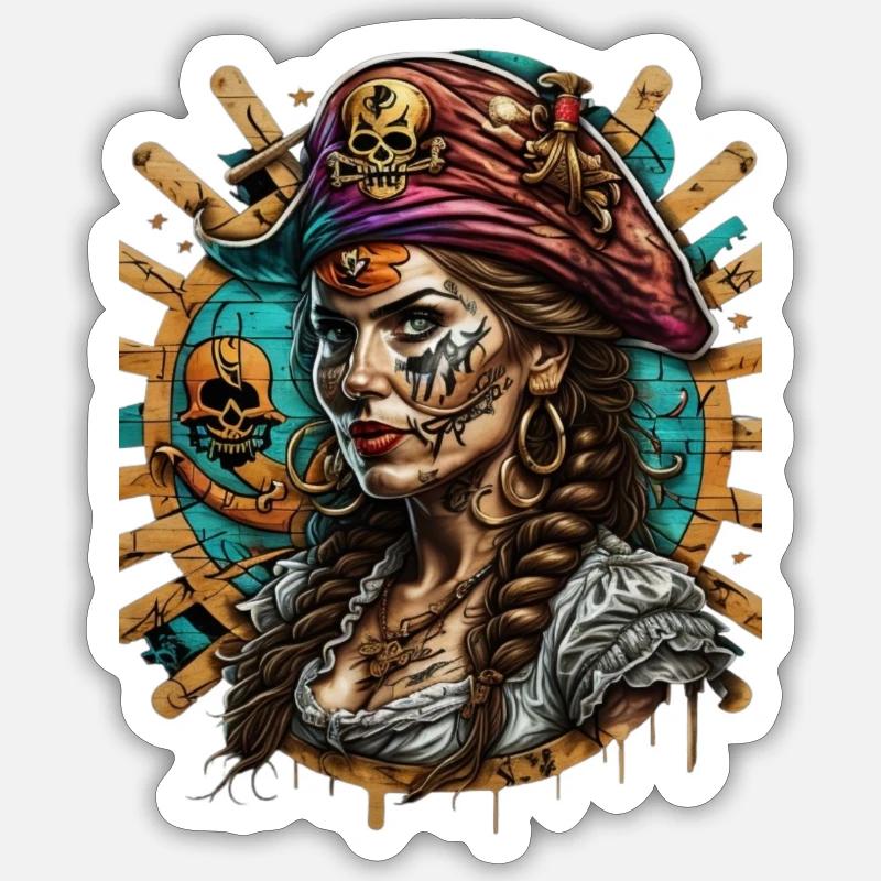 Sticker Größe S (10 x 10 cm) - 