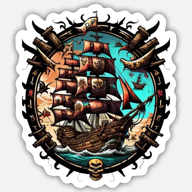 Sticker taille S (10 x 10 cm) - 