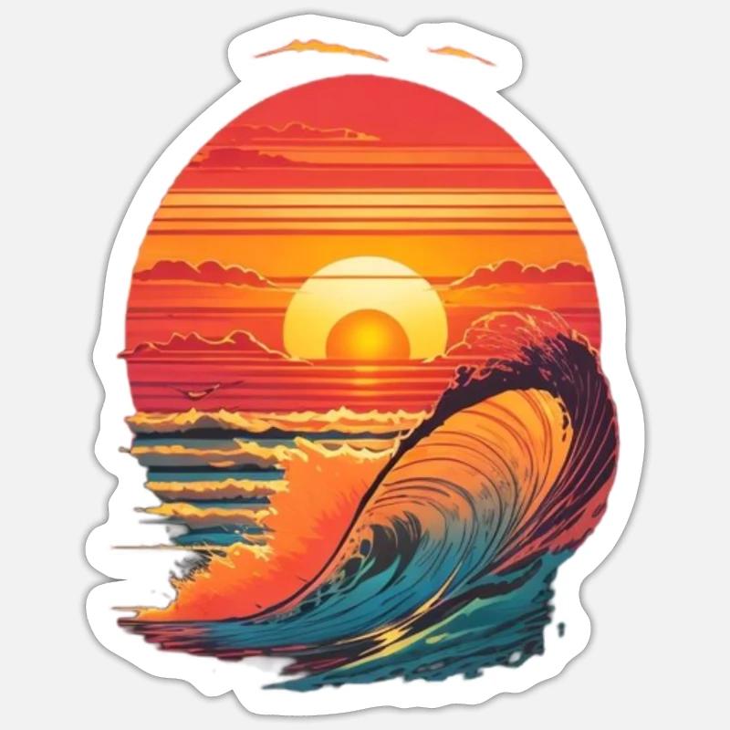 Sticker taille S (10 x 10 cm) - 