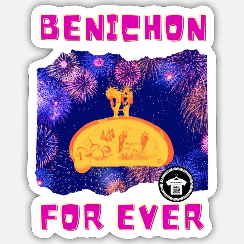 Bénichon For Ever by Ça Glâne Pour Moi 2 Sticker taille S (10 x 10 cm)