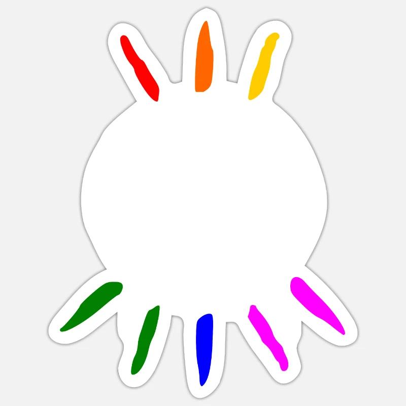 Sticker Größe S (10 x 10 cm) - 