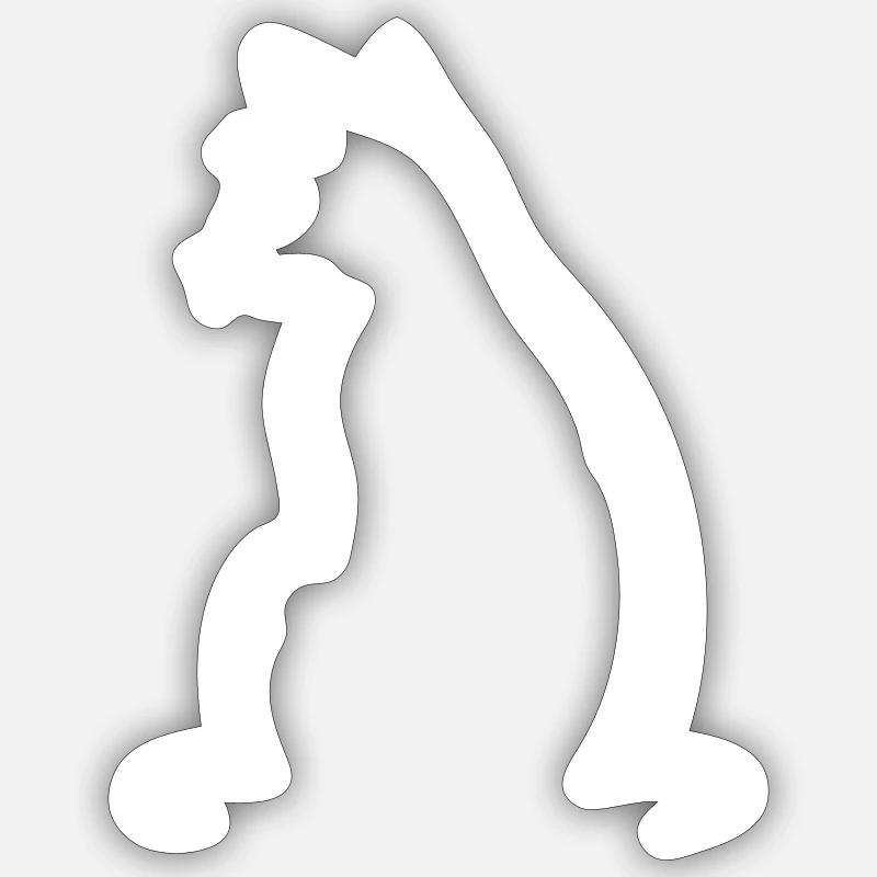 Sticker Größe S (10 x 10 cm) - 
