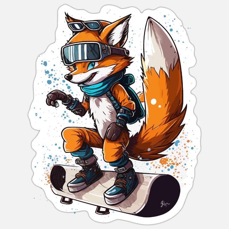 Sticker Größe S (10 x 10 cm) - 