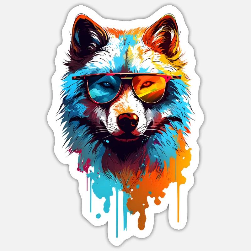 Sticker Größe S (10 x 10 cm) - 