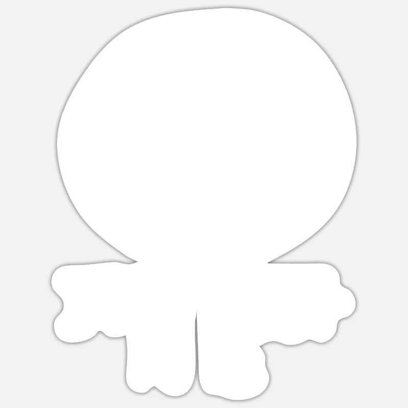 c’est ce que c’est avec, visage souriant Sticker taille S (10 x 10 cm)