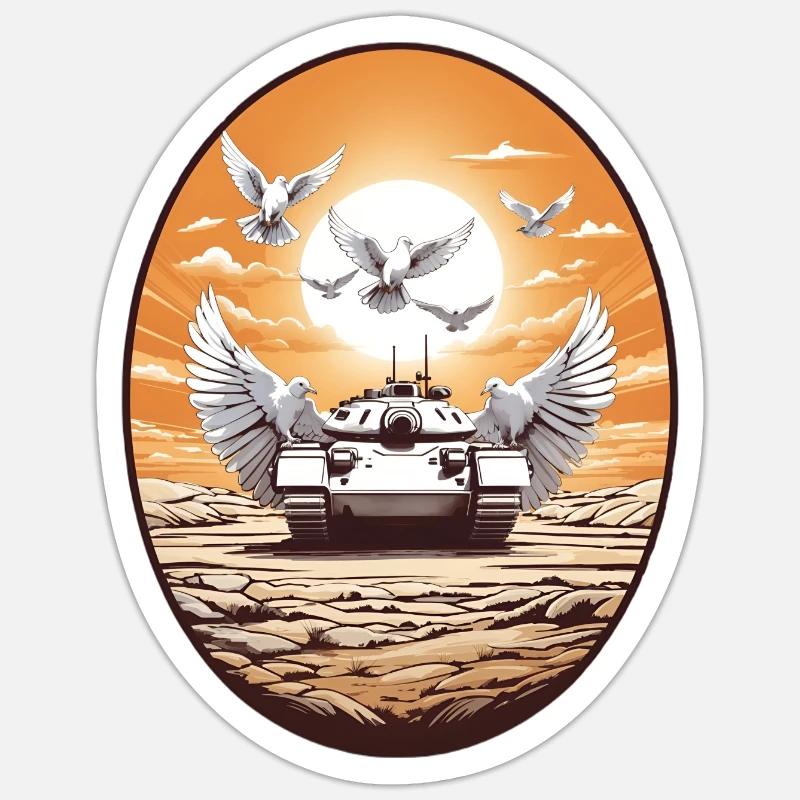 Sticker Größe S (10 x 10 cm) - 
