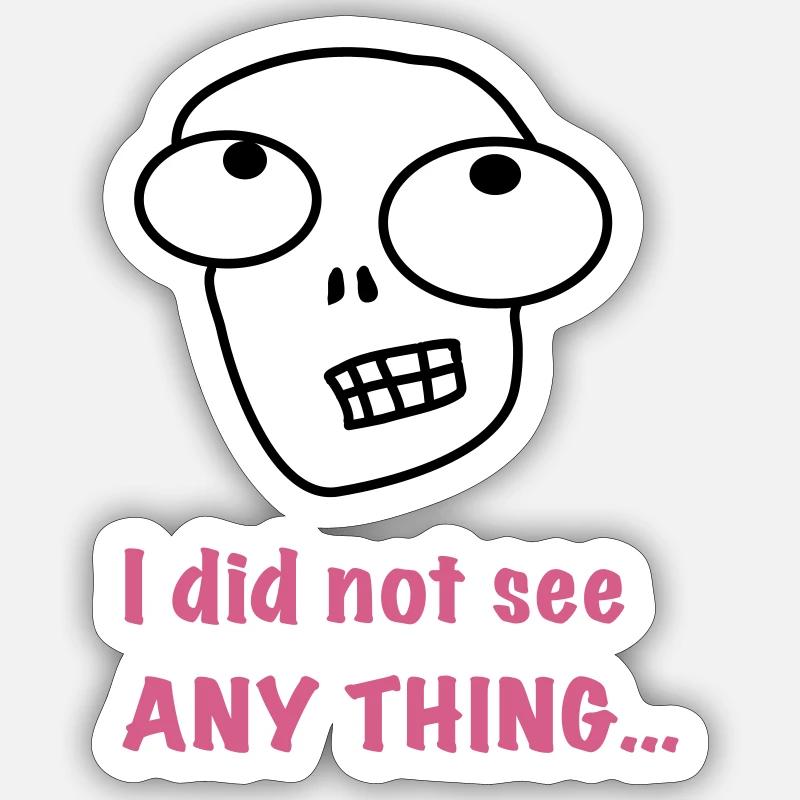 Skull 1 Sticker size S (10 x 10 cm)