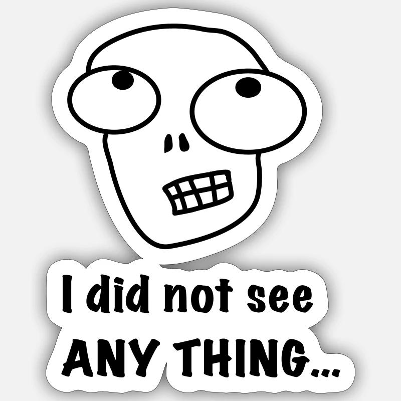 Skull Sticker size S (10 x 10 cm)