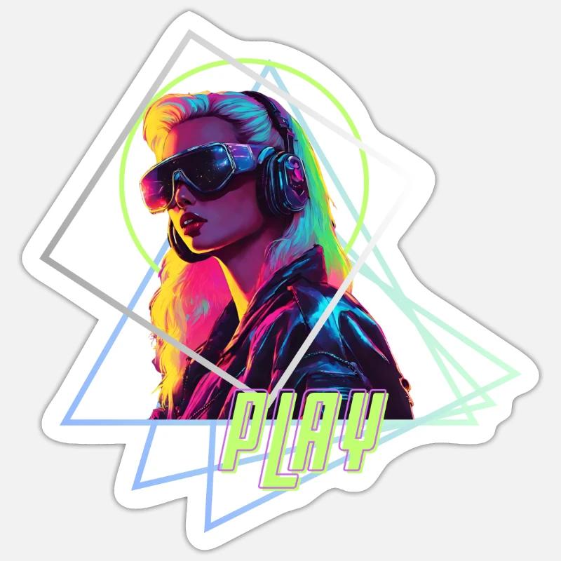 Sticker Größe S (10 x 10 cm) - 