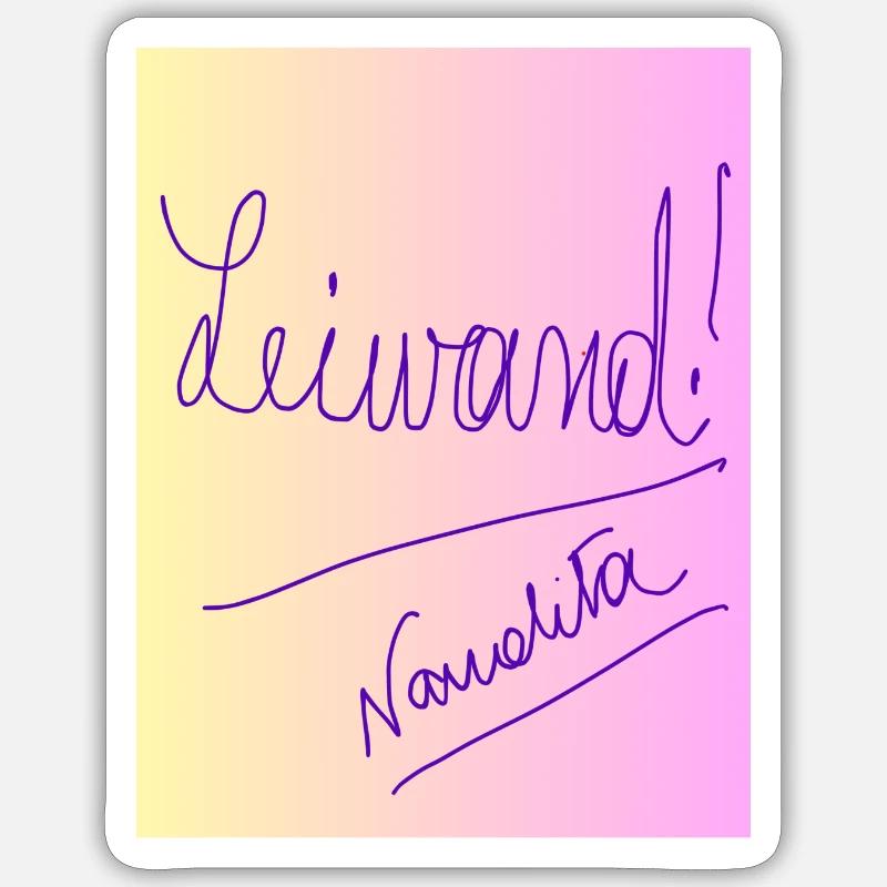 Sticker taille S (10 x 10 cm) - 