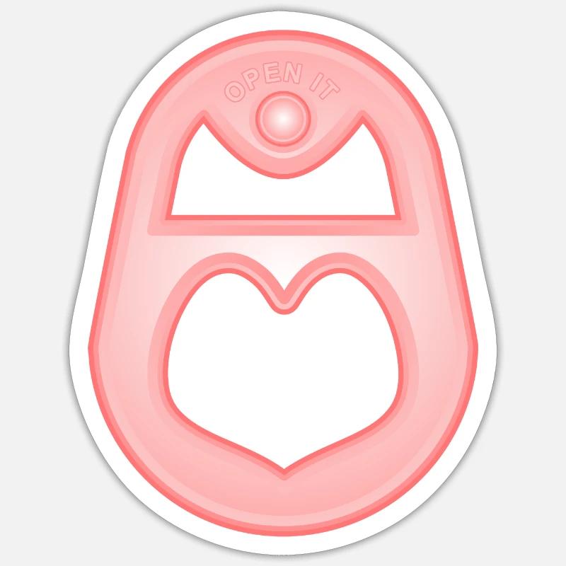 OPEN IT Sticker size S (10 x 10 cm)