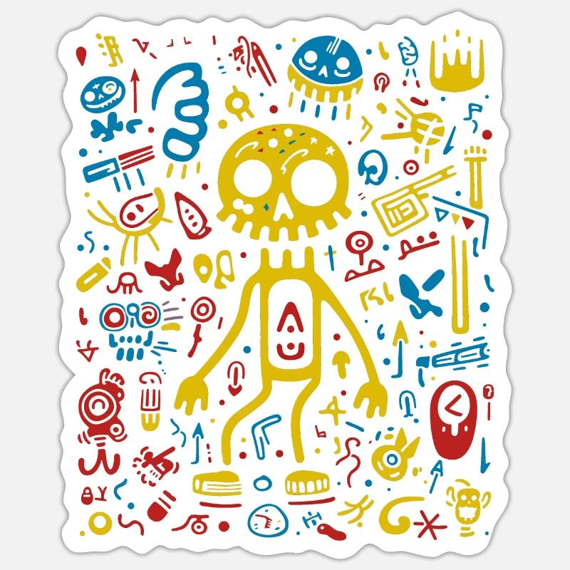 Sticker taille S (10 x 10 cm) - 